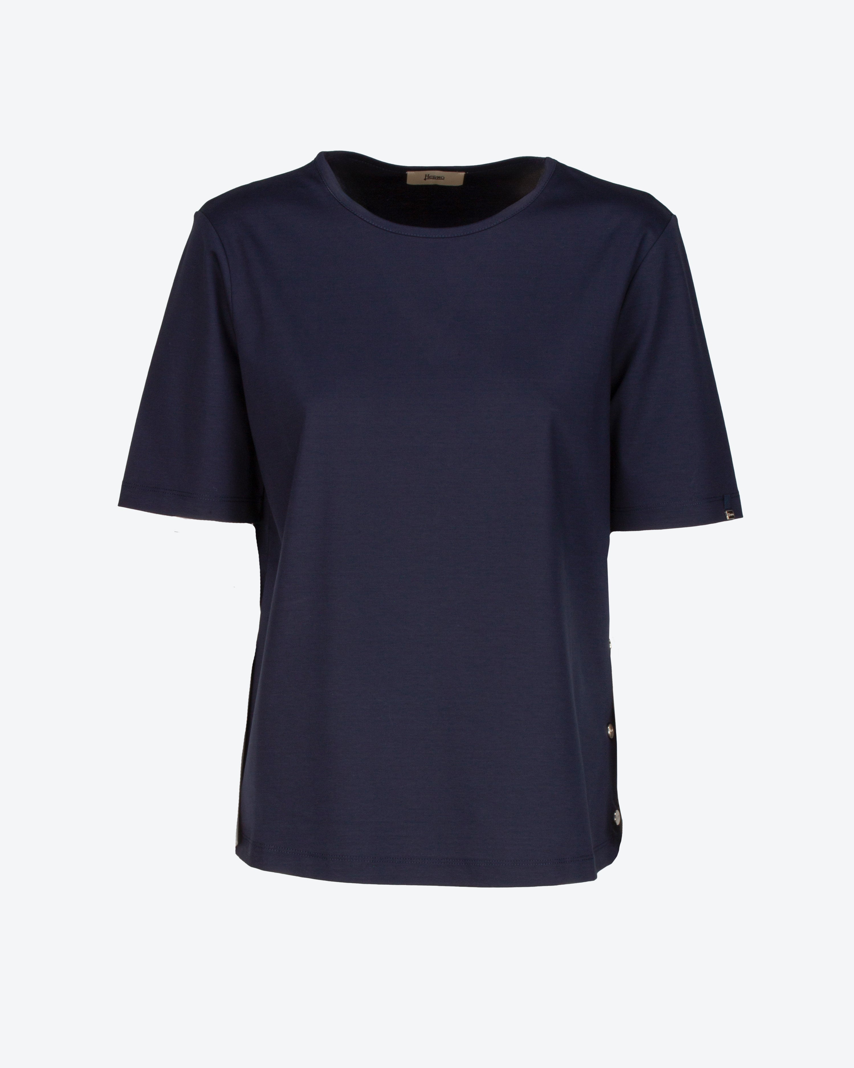 HERNO - T-Shirt in jersey con spacchetti | macciocu.com