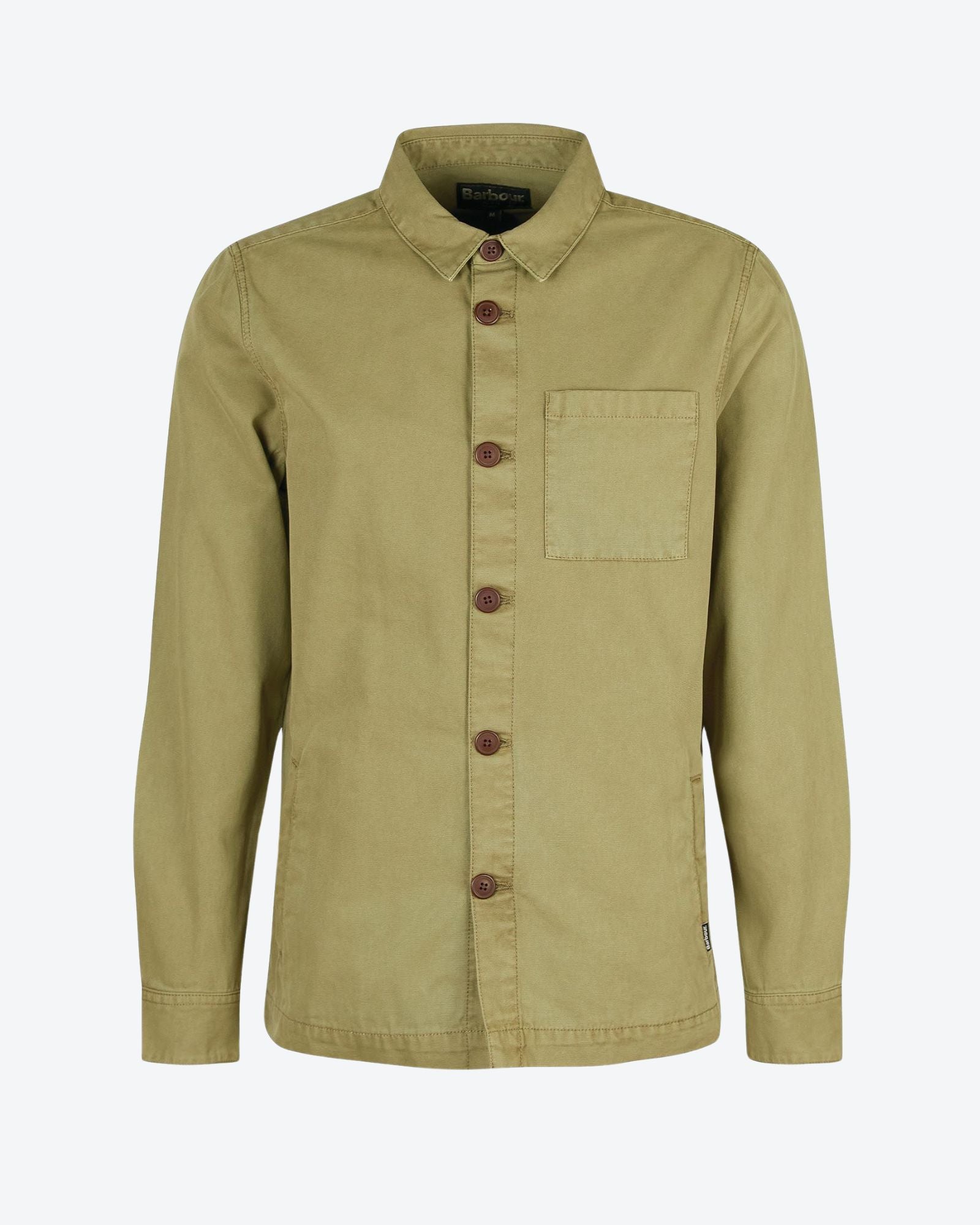 BARBOUR - Overshirt washed cotton | macciocu.com
