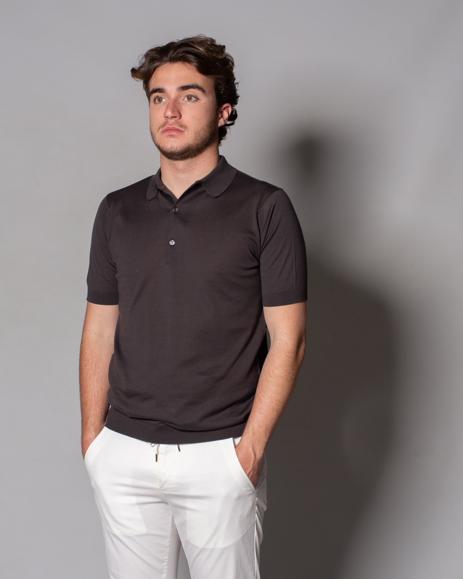 JOHN SMEDLEY - Polo Adrian in Sea Island cotton | macciocu.com