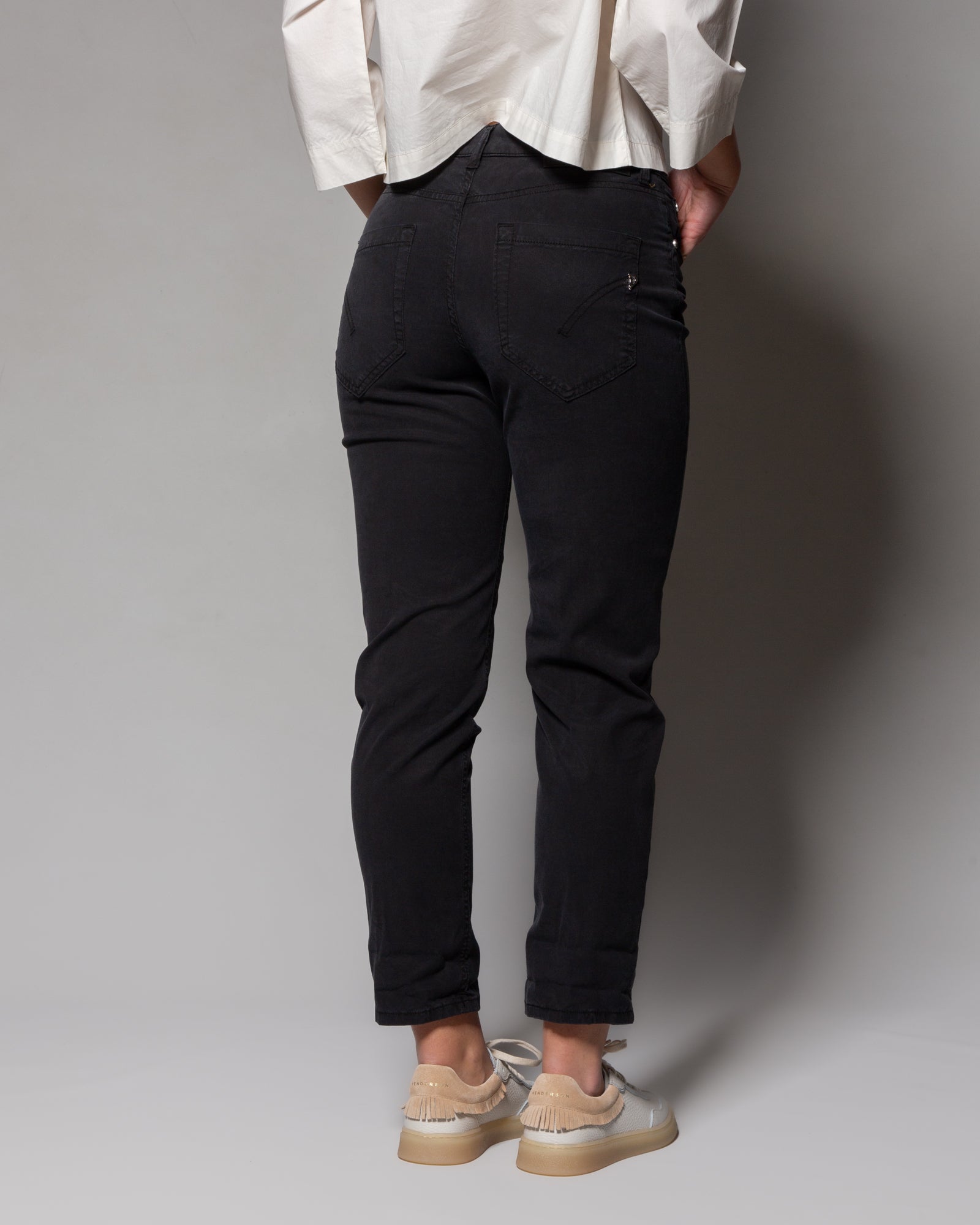 DONDUP - Pantaloni Koons in cotone e lyocell | macciocu.com