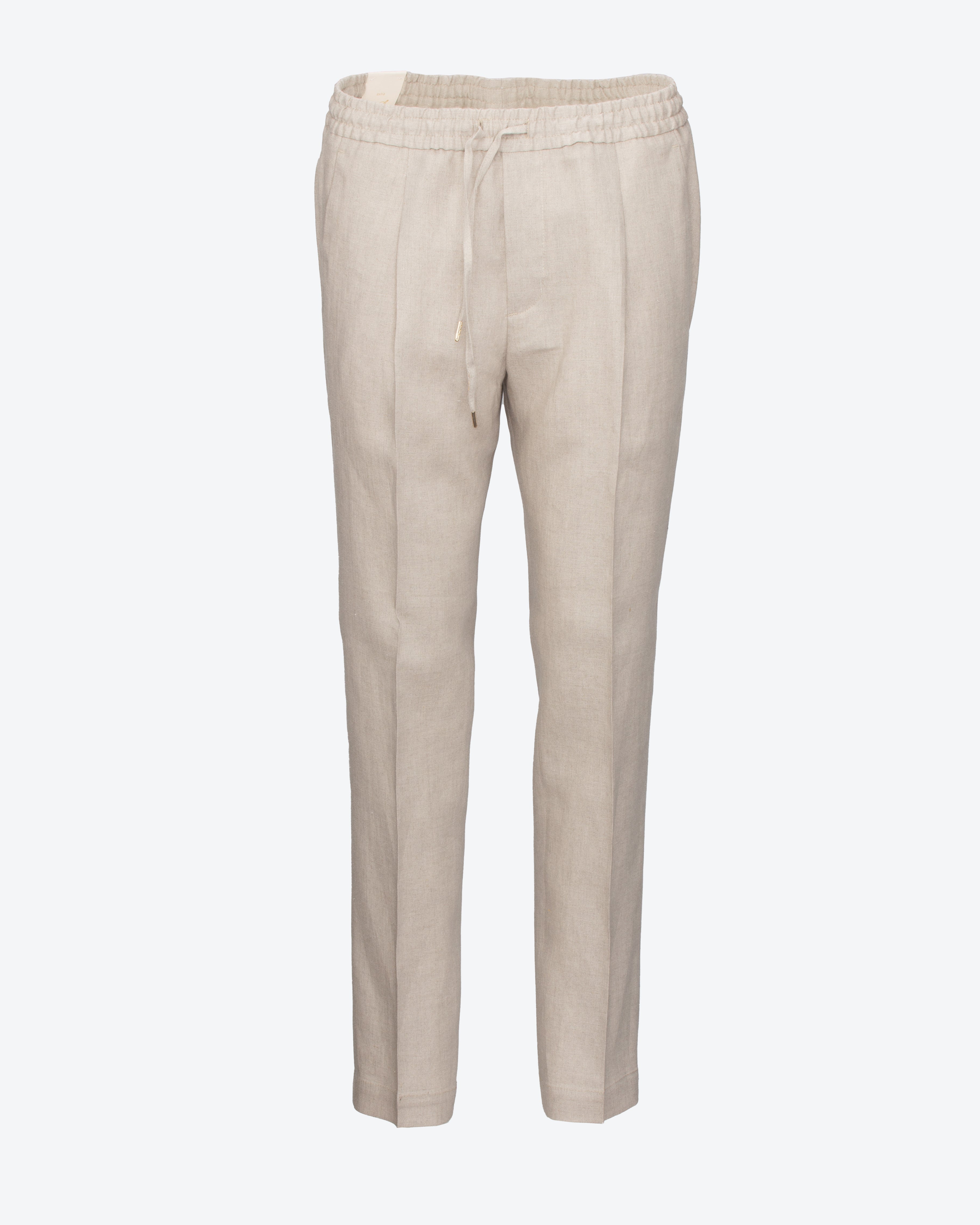 BRIGLIA - Pantaloni jogger in lino | macciocu.com