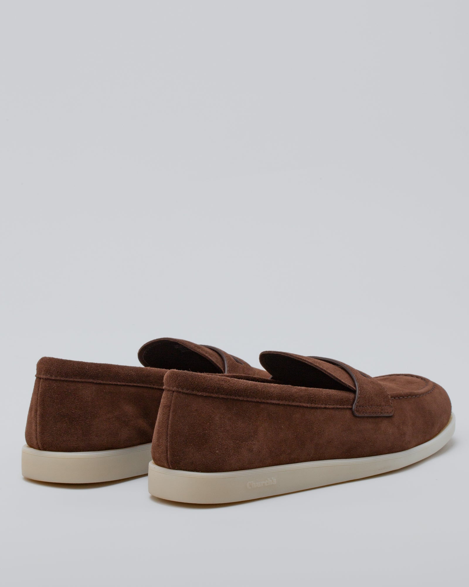 CHURCH'S - Mocassino Portsmouth in suede | macciocu.com