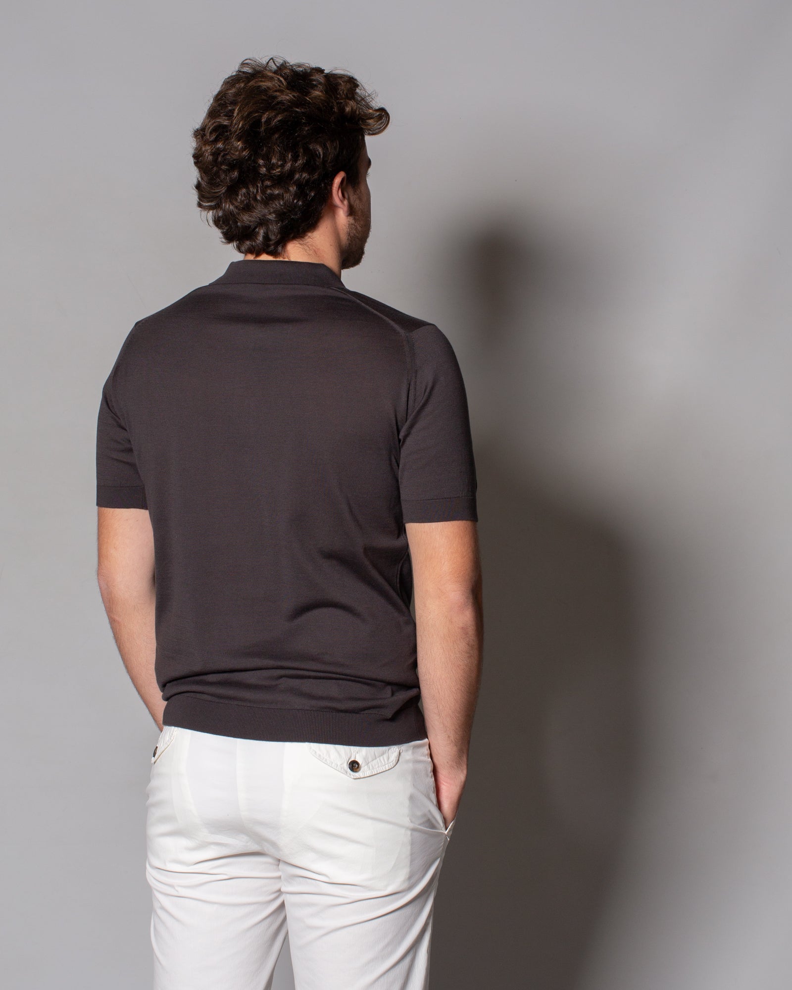 JOHN SMEDLEY - Polo Adrian in Sea Island cotton | macciocu.com