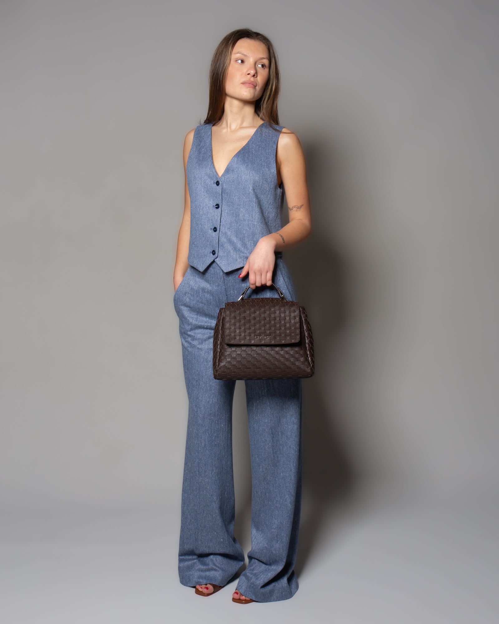 CIRCOLO 1901 - Gilet in lino e cotone | macciocu.com