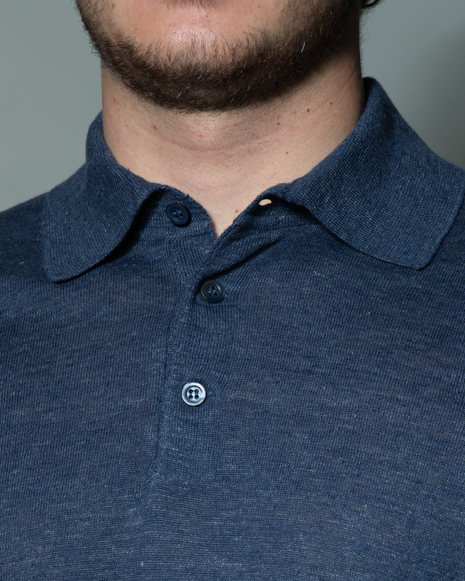 BRUNELLO CUCINELLI - Polo in lino e cotone | macciocu.com