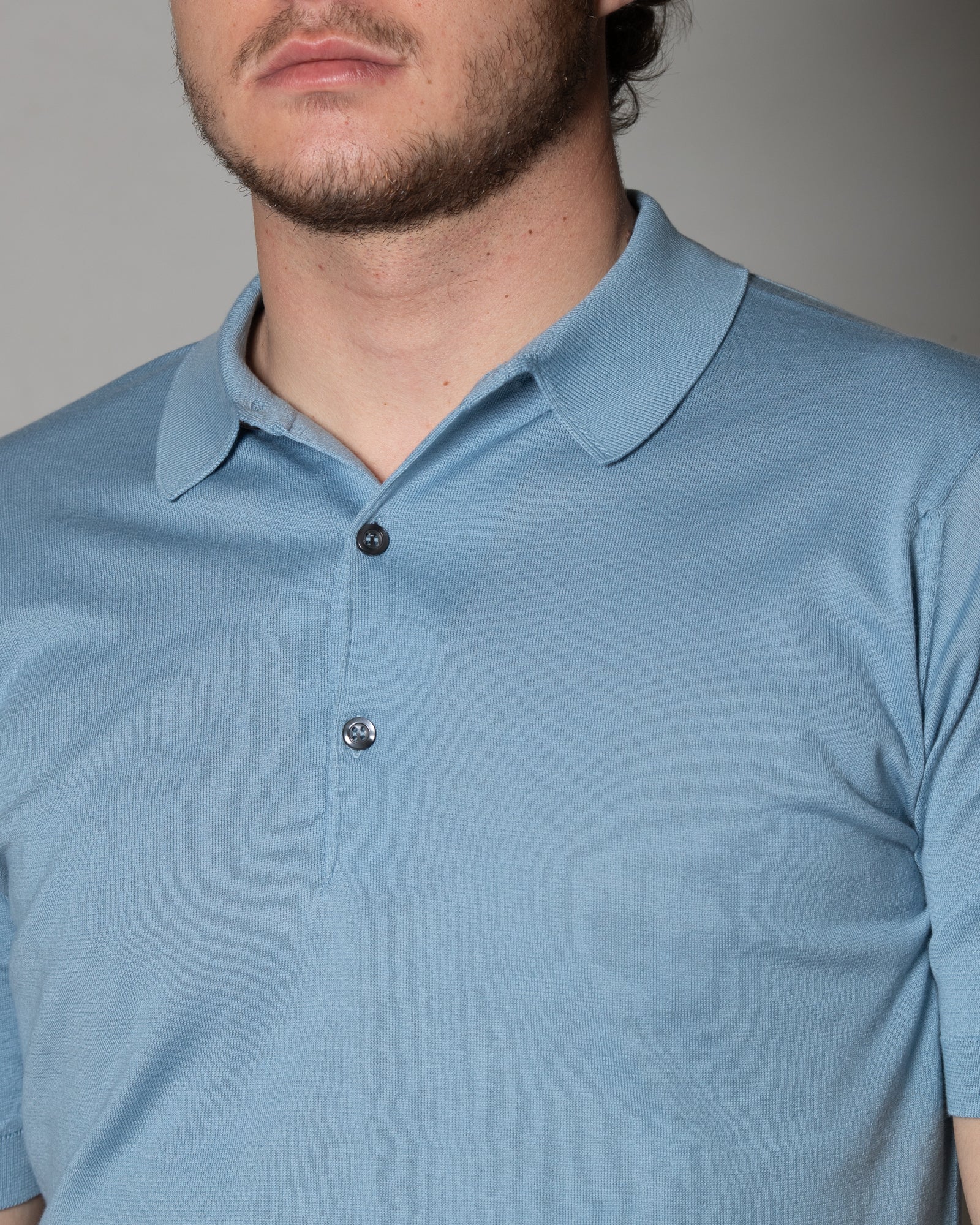 JOHN SMEDLEY - Polo Adrian in Sea Island cotton | macciocu.com