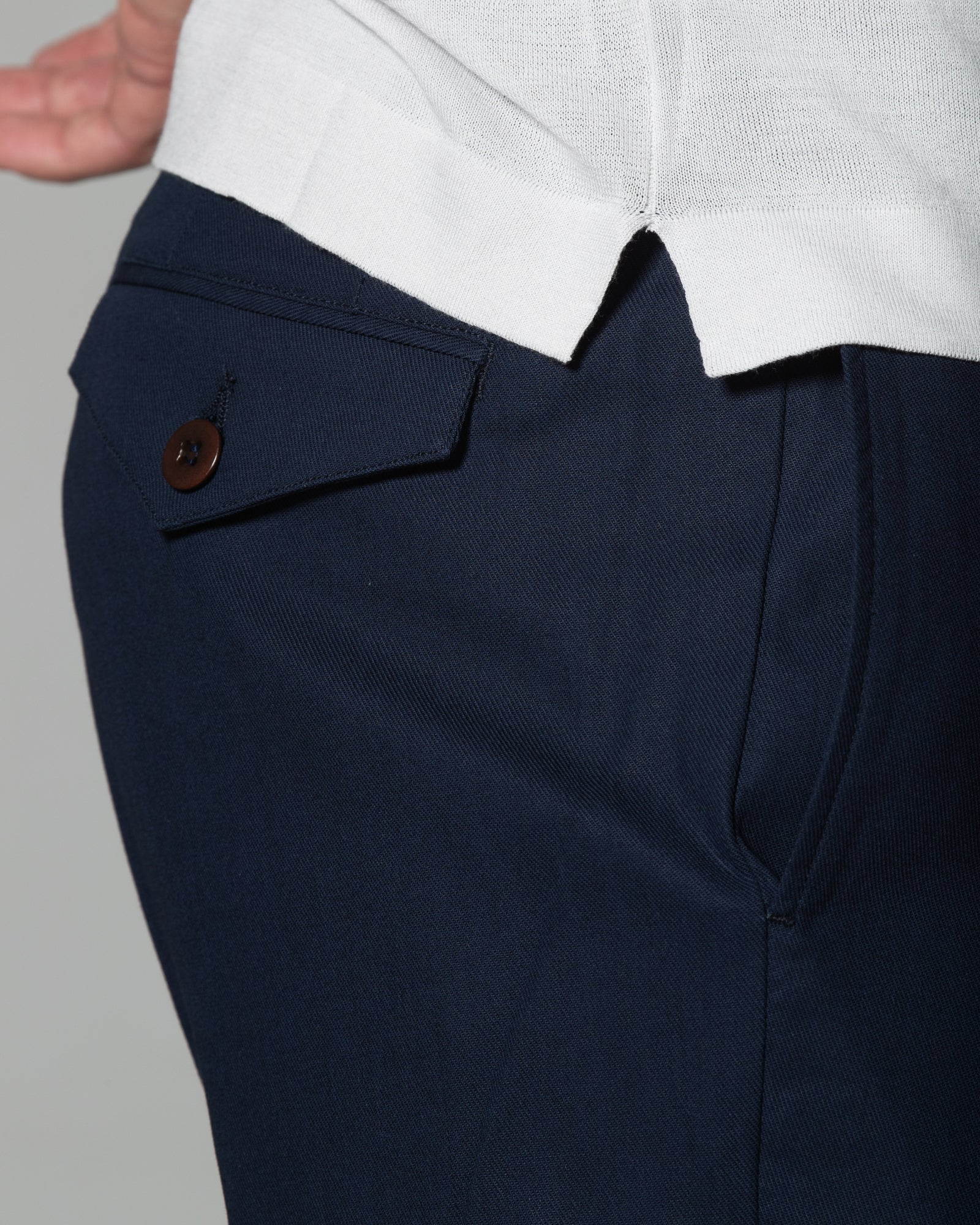 HINDUSTRIE - Pantaloni chino con pinces | macciocu.com