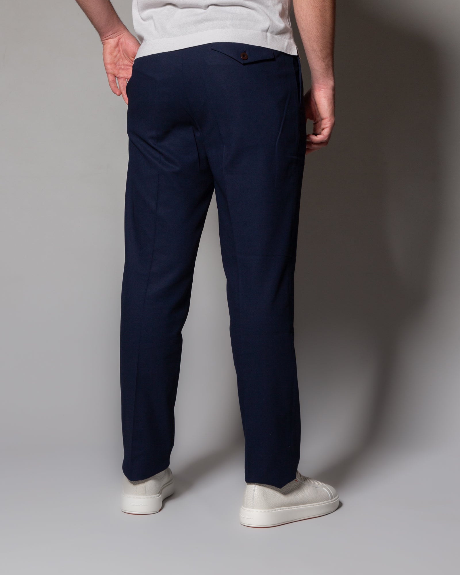 HINDUSTRIE - Pantaloni chino con pinces | macciocu.com