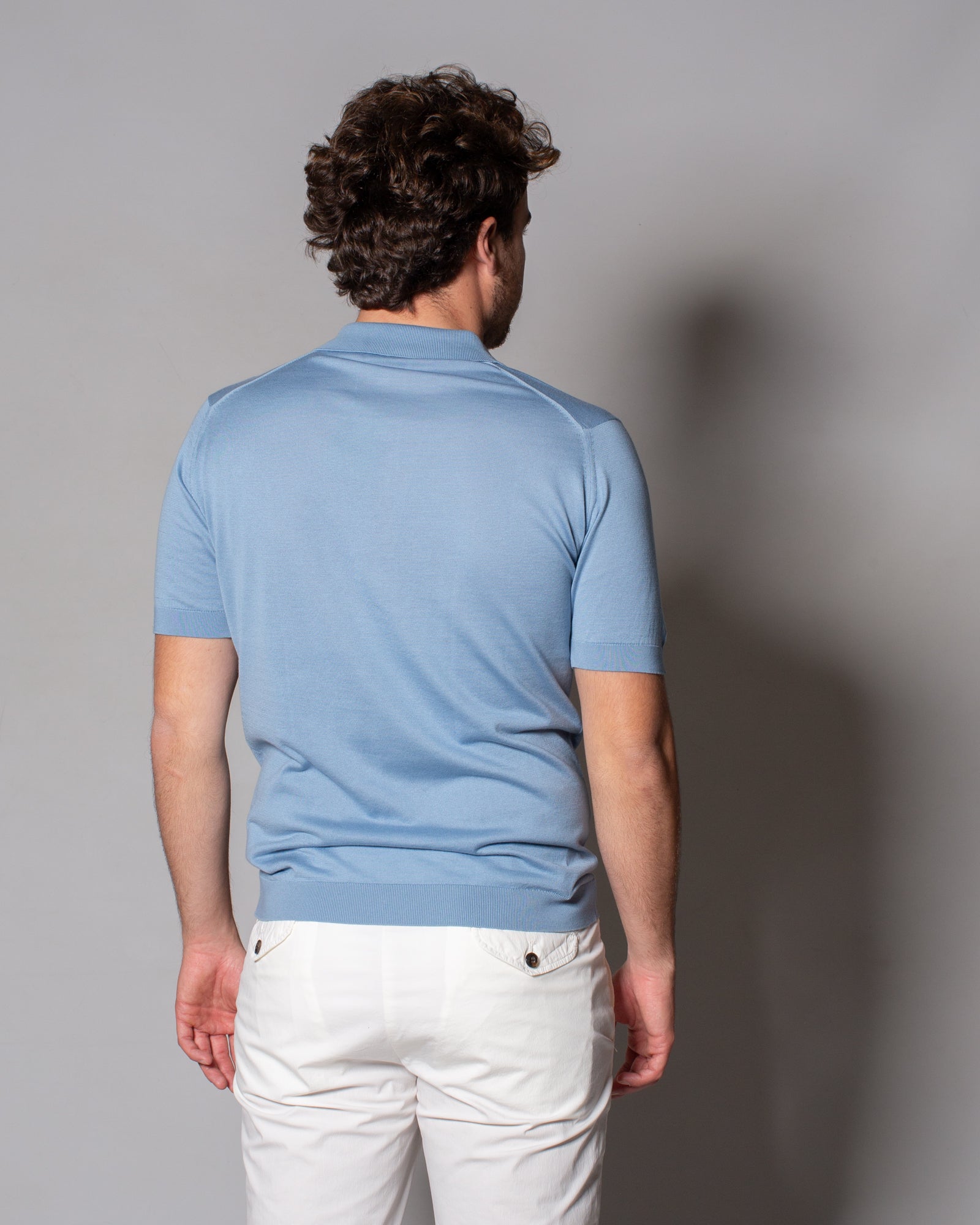 JOHN SMEDLEY - Polo Adrian in Sea Island cotton | macciocu.com
