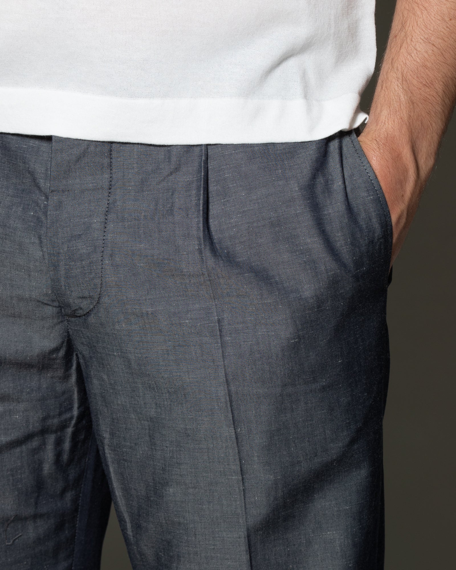HINDUSTRIE - Pantaloni chino con pinces | macciocu.com