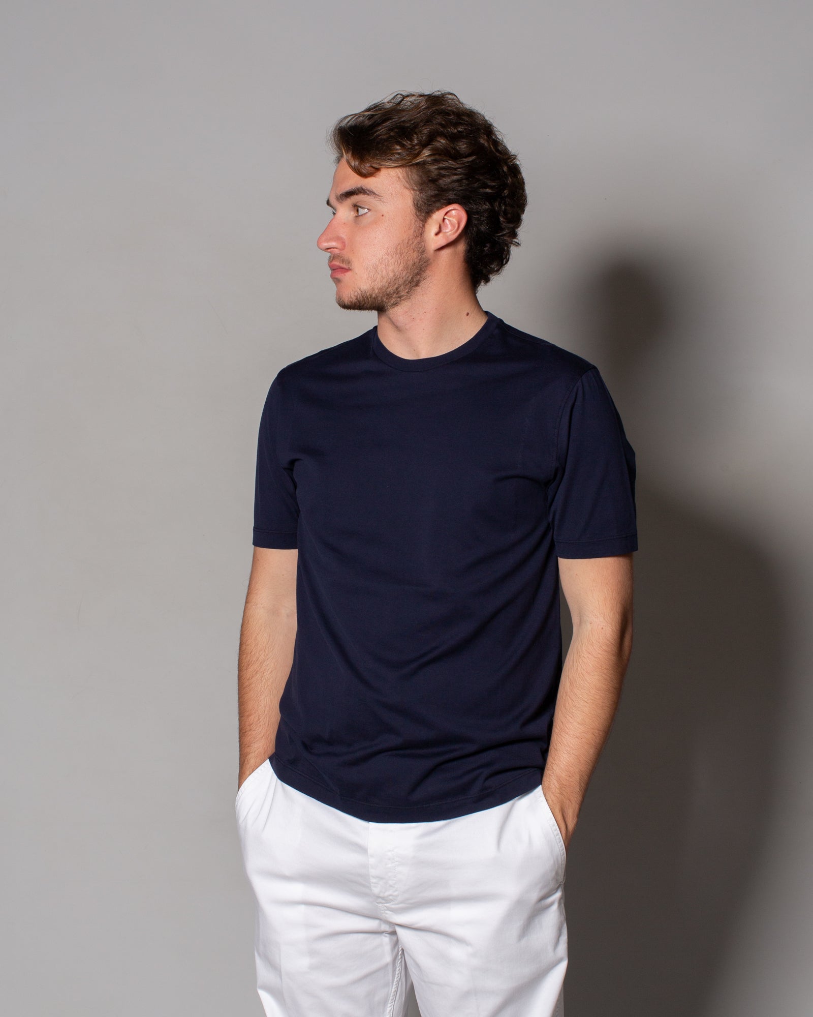 ROBERTO COLLINA - T-Shirt in jersey di cotone | macciocu.com