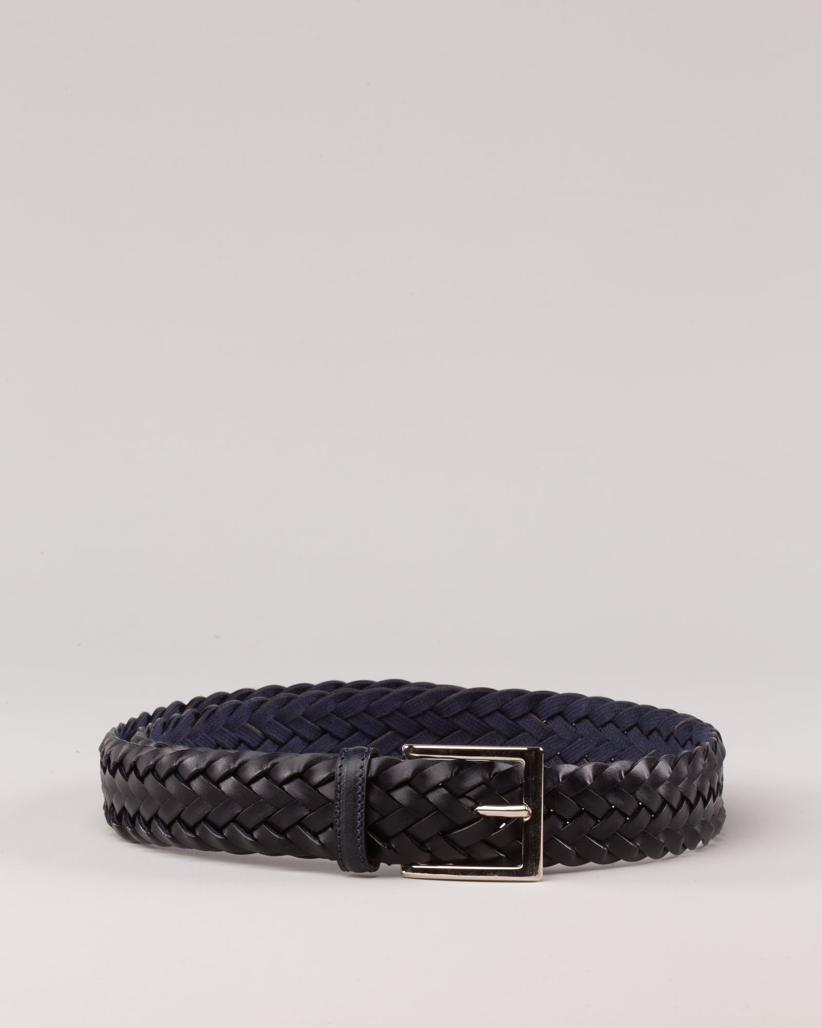 MACCIOCU - Cintura in pelle intrecciata | macciocu.com