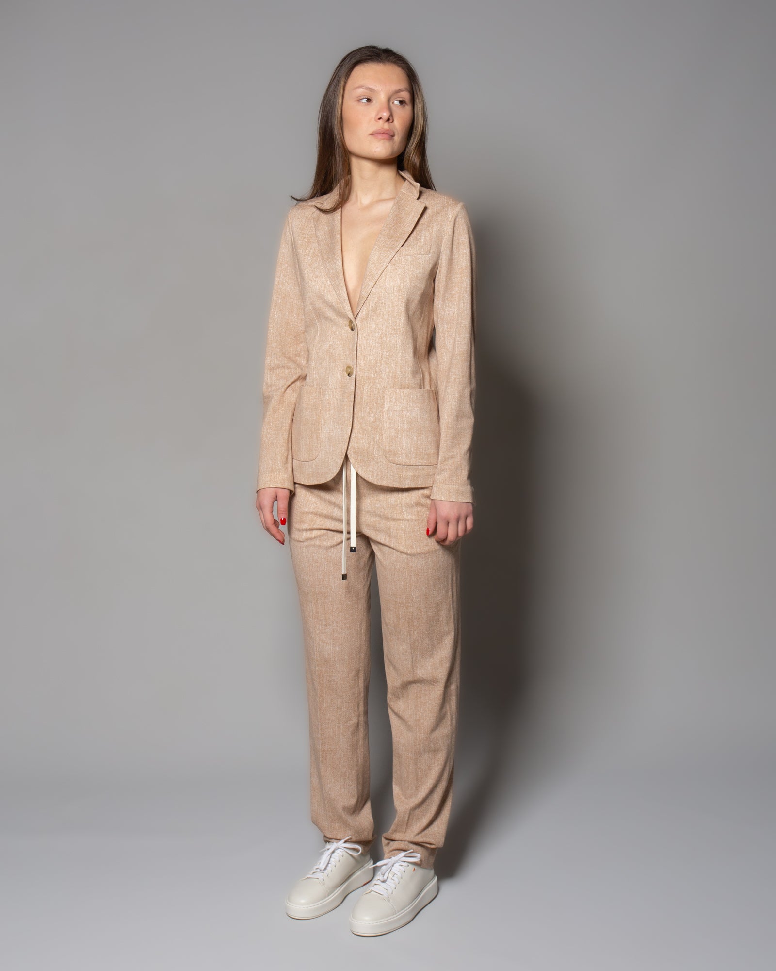 CIRCOLO 1901 - Giacca in jersey di cotone spigata | macciocu.com