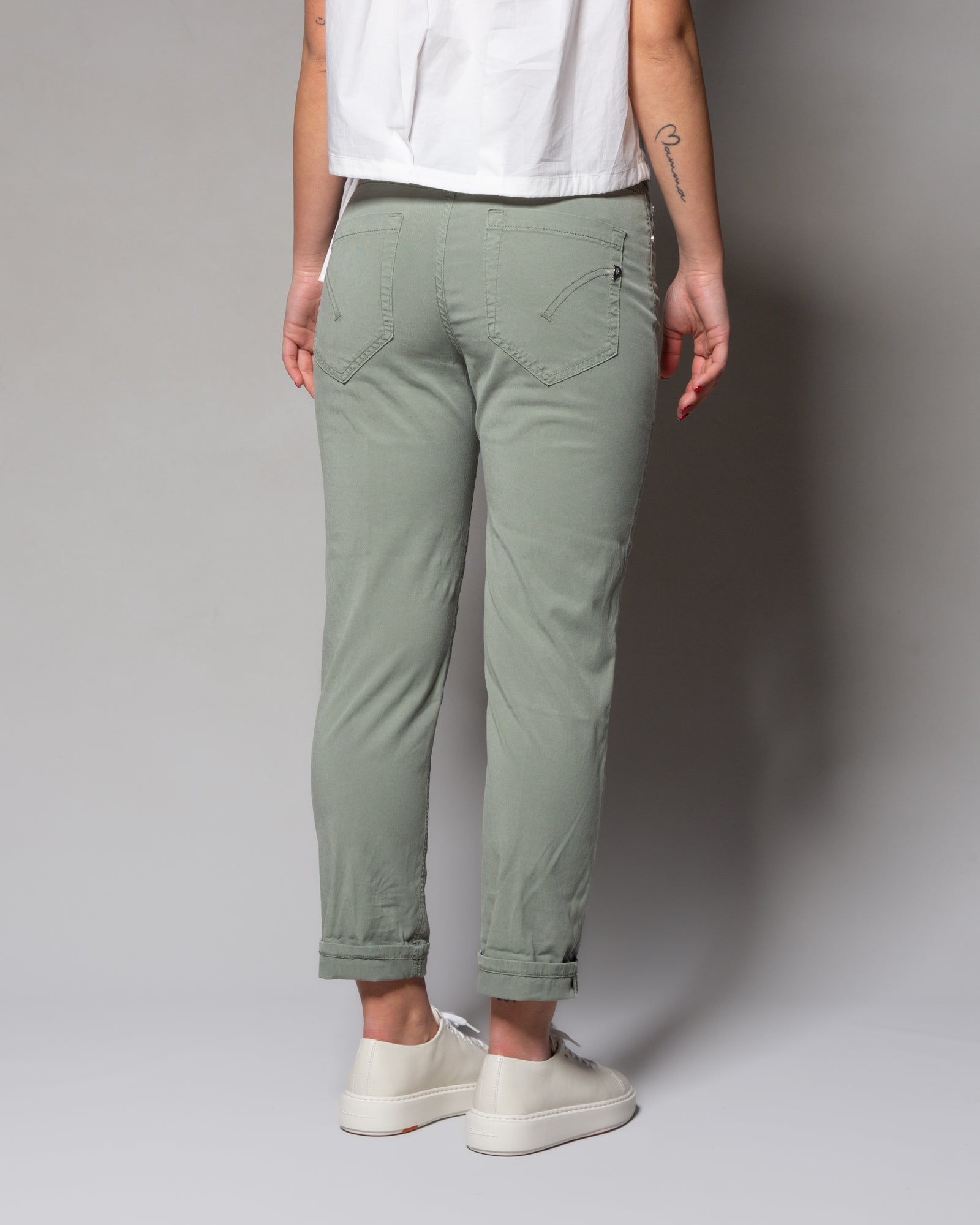 DONDUP - Pantaloni Koons in cotone e lyocell | macciocu.com