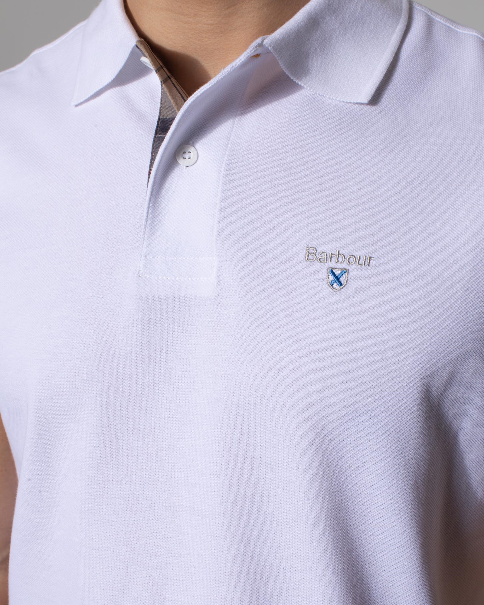 BARBOUR - Polo Tartan Piquet | macciocu.com