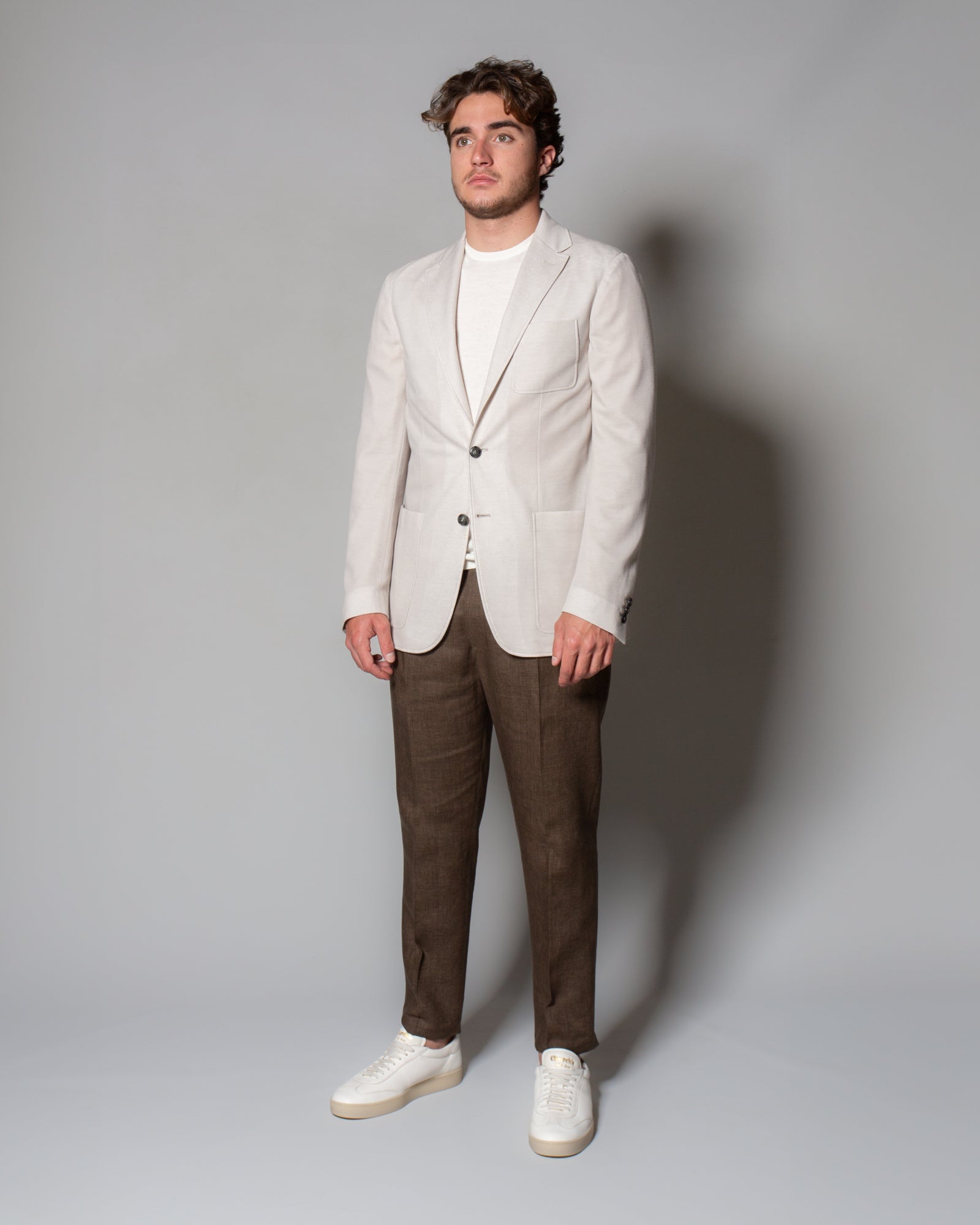 JOHN SMEDLEY - T-Shirt Kempton in Sea Island cotton | macciocu.com