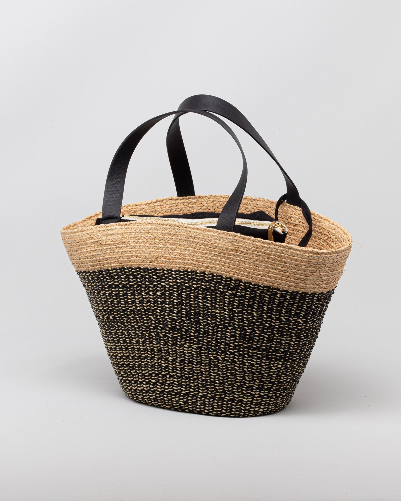 Babu - Tote Bag in rafia naturale - CHICA | Risvolto.com