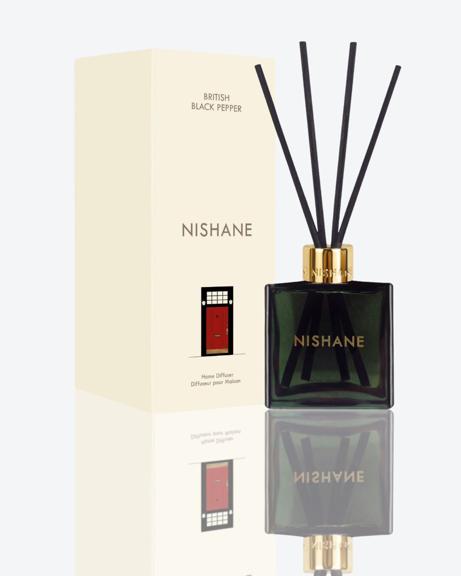 British Black Pepper - Diffusore con Stecche - NISHANE | Risvolto.com