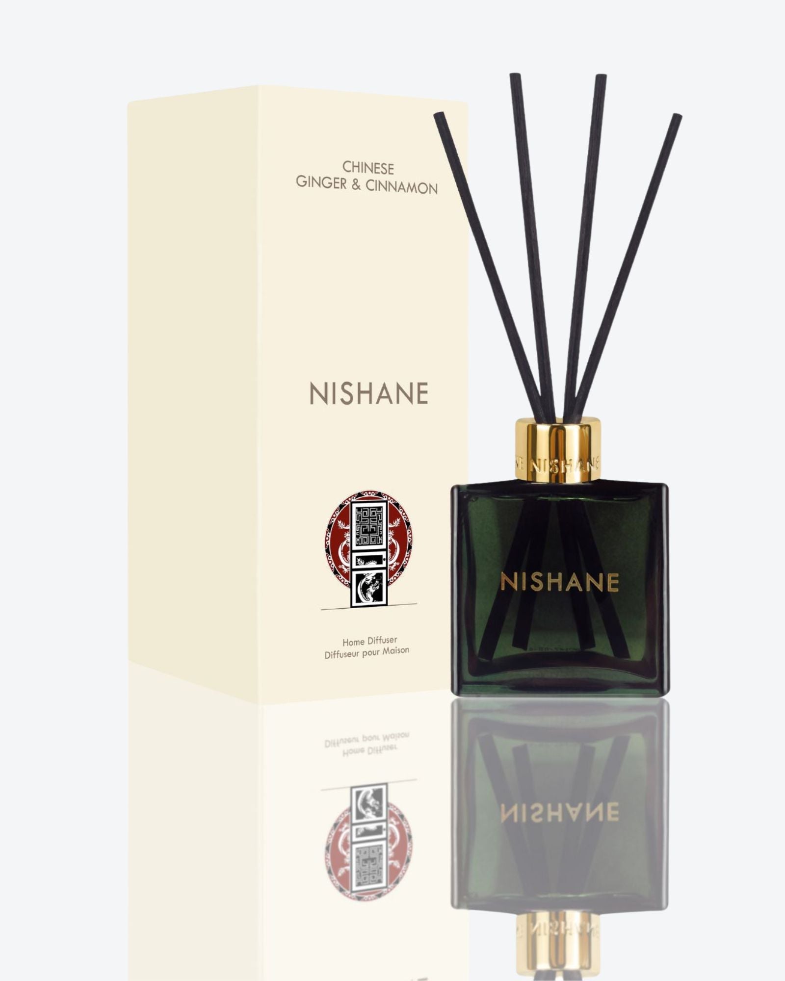 Chinese Ginger & Cinnamon - Diffusore con Stecche - NISHANE | Risvolto.com