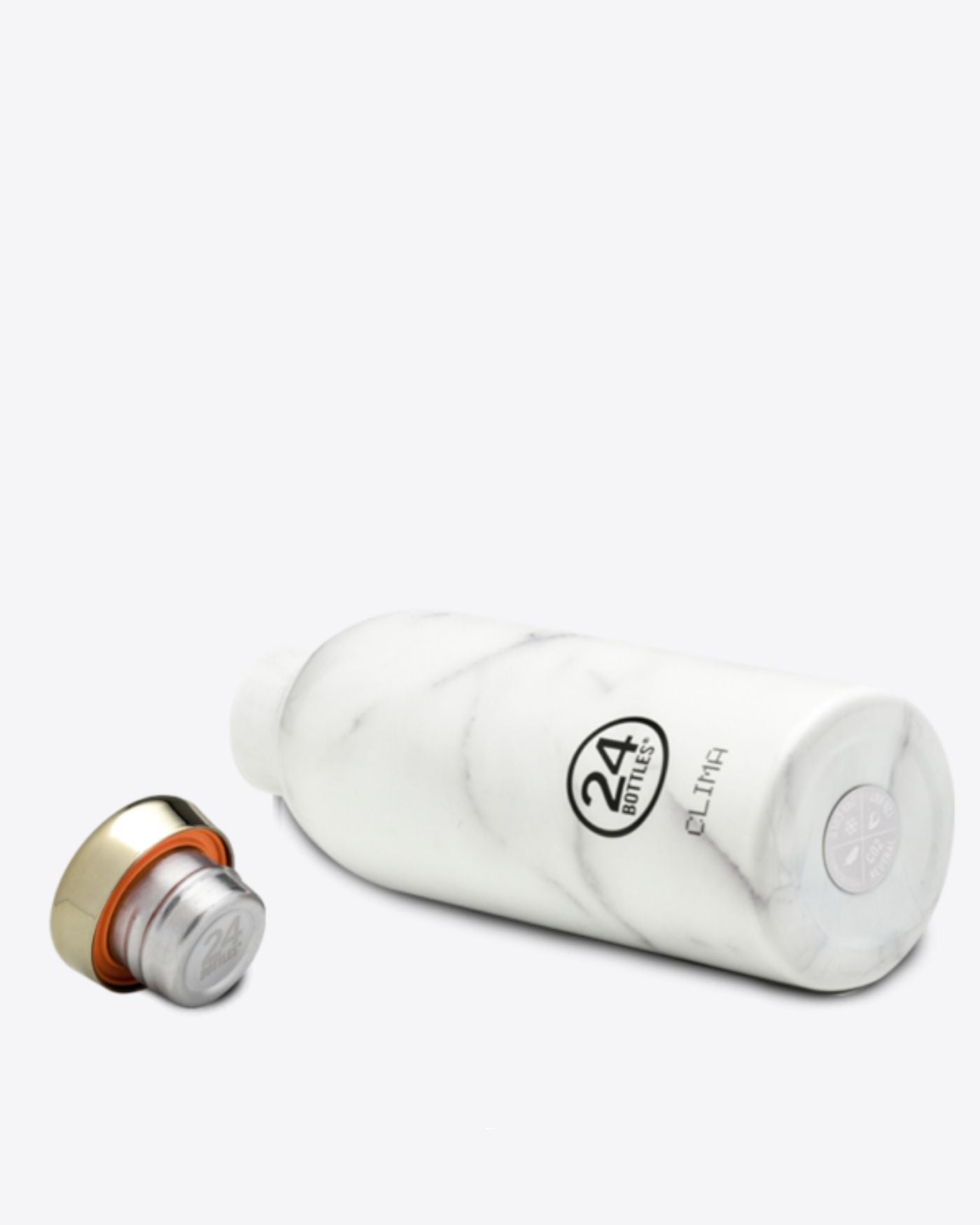 Clima Bottle Marble White - 24 BOTTLES | Risvolto.com