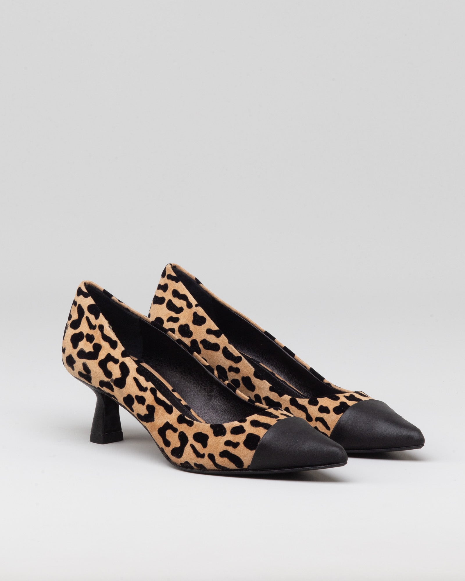 Decollete animalier in suede - RISVOLTO | Risvolto.com