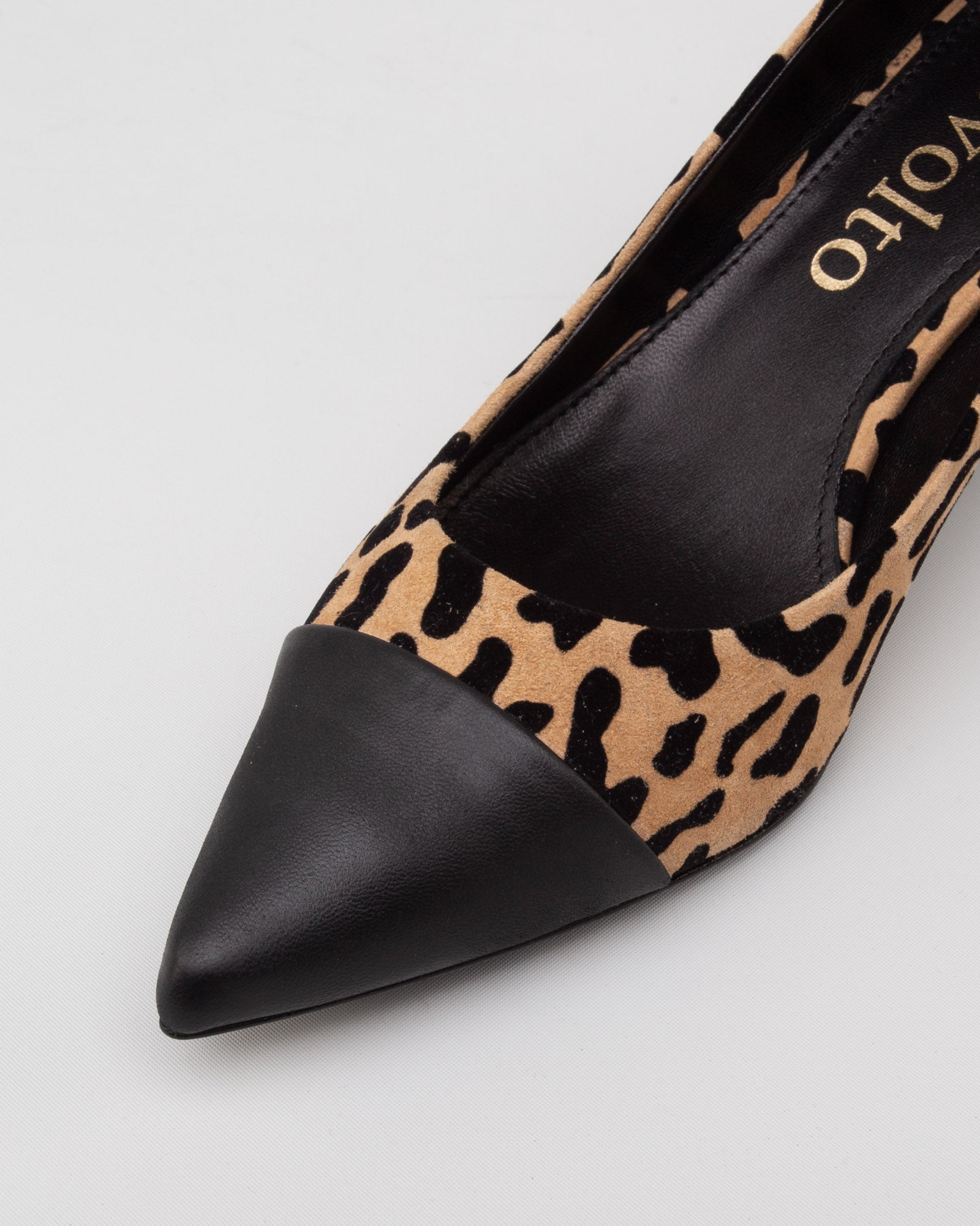 Decollete animalier in suede - RISVOLTO | Risvolto.com