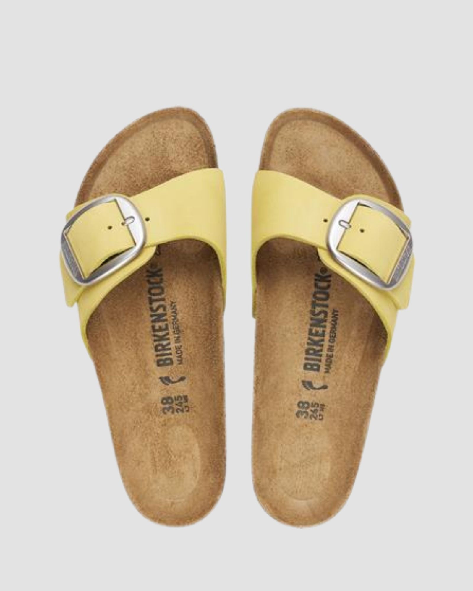 Madrid Big Buckle Popcorn Nubuck - BIRKENSTOCK | Risvolto.com