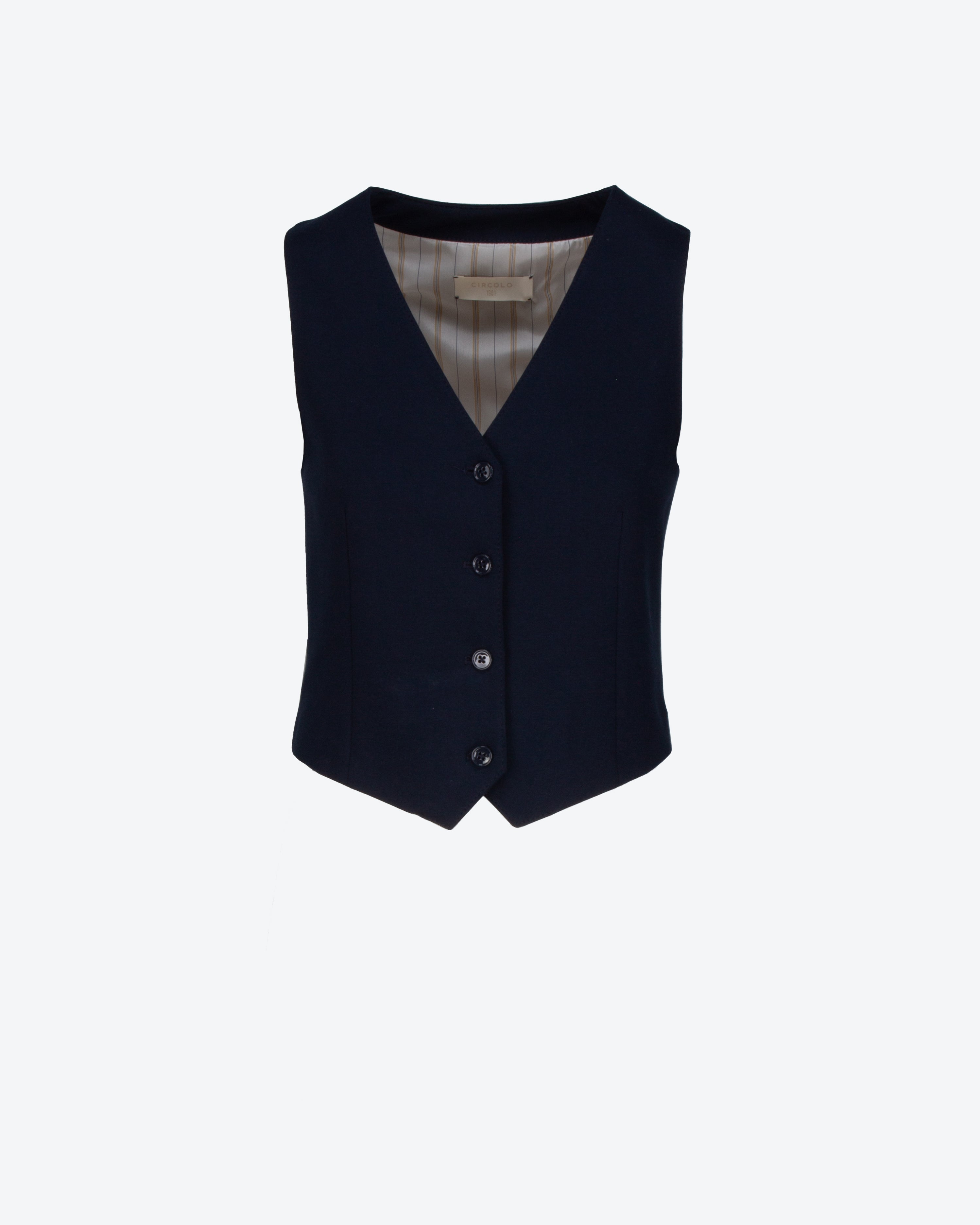 CIRCOLO 1901 - Gilet in jersey di cotone | macciocu.com