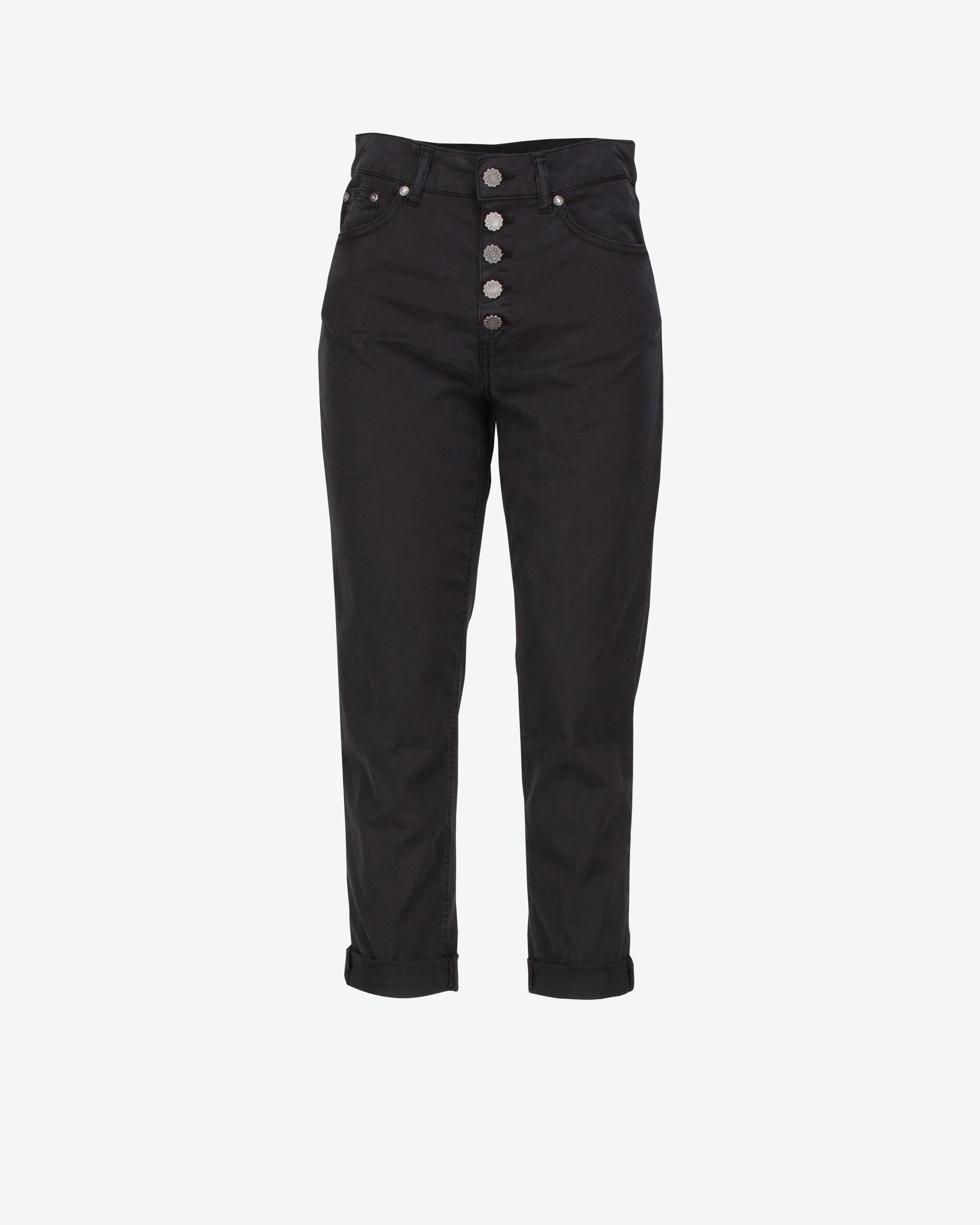 DONDUP - Pantaloni Koons in cotone e lyocell | macciocu.com