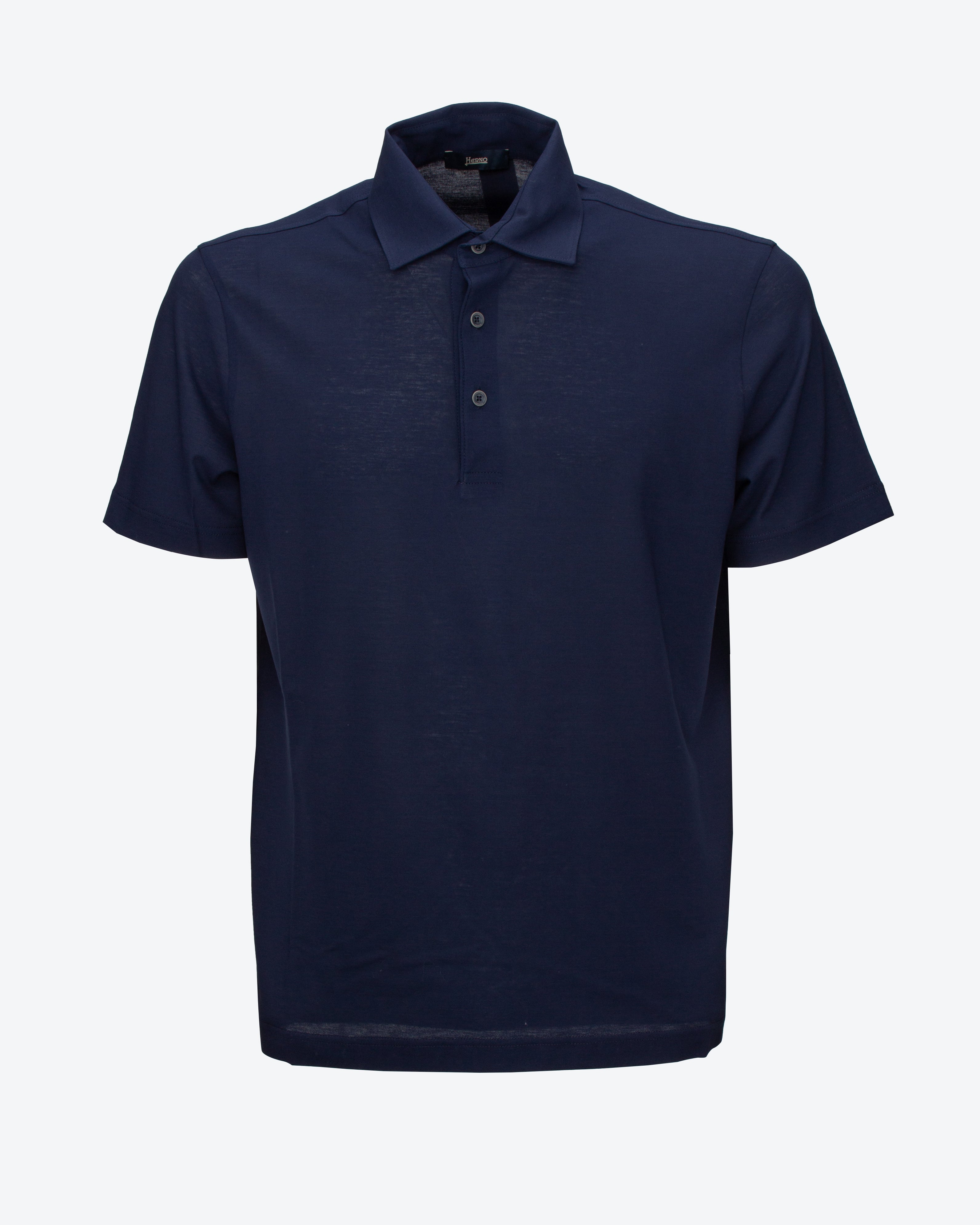 HERNO - Polo in crêpe di cotone | macciocu.com