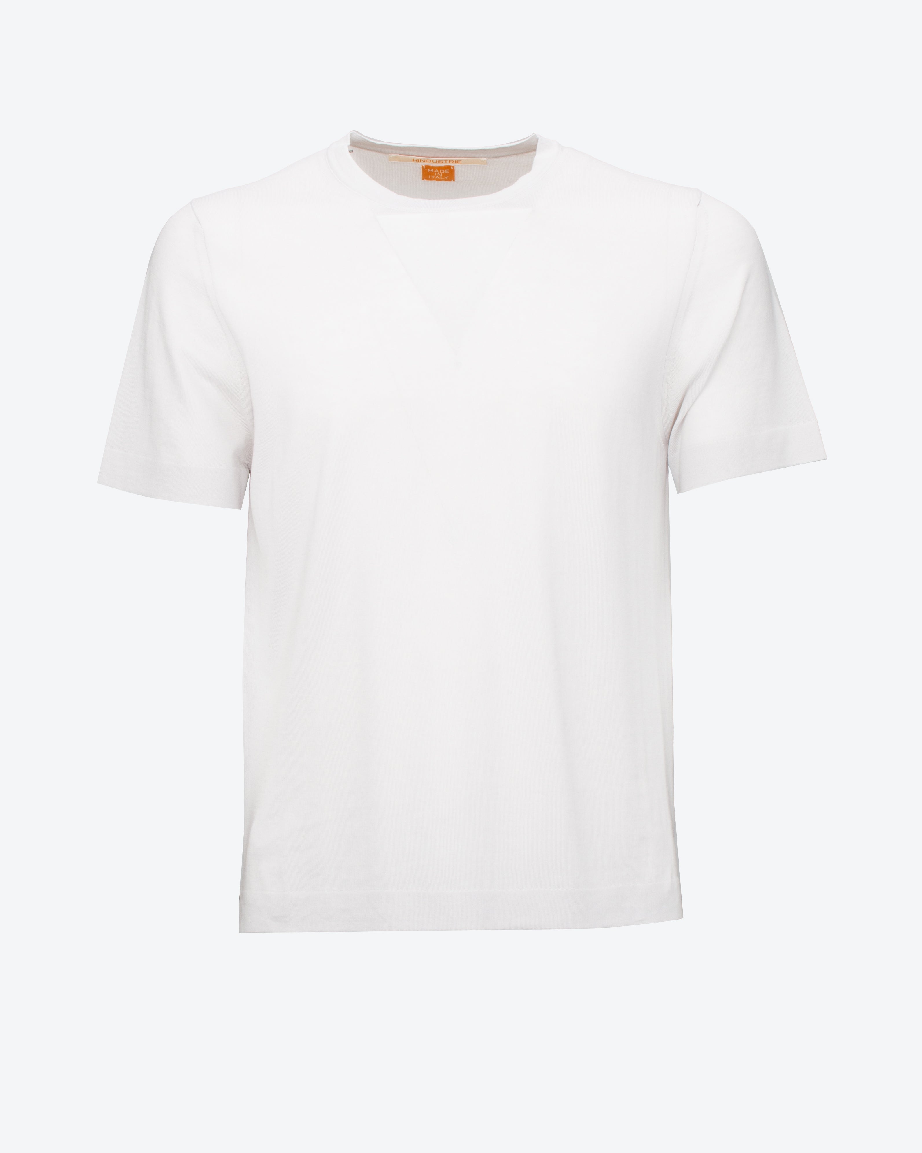 HINDUSTRIE - T-Shirt in crêpe di cotone | macciocu.com