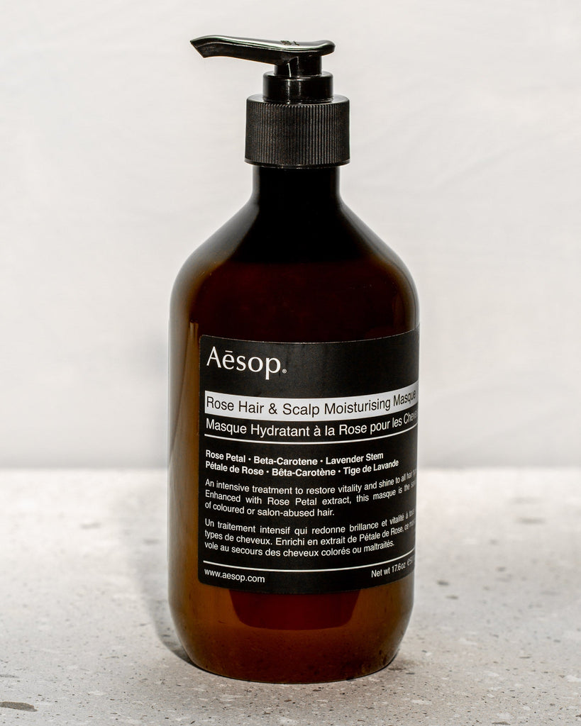 Maschera rose hair & scalp moisturising masque - 500 ml - AESOP | Risvolto.com