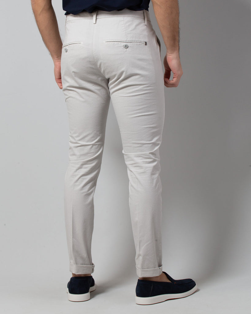 Pantaloni Gaubert in gabardina stretch - DONDUP | Risvolto.com