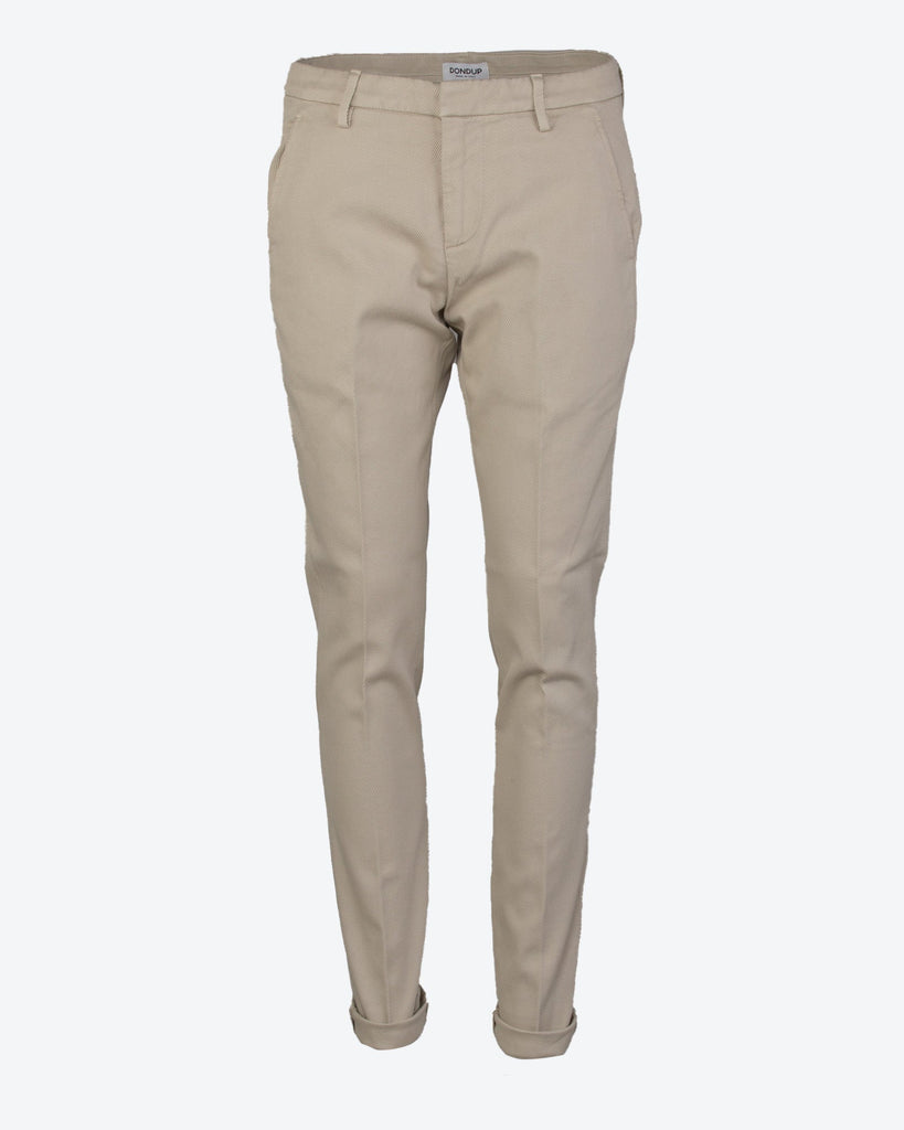 Pantaloni Gaubert in tricotina di cotone - DONDUP | Risvolto.com