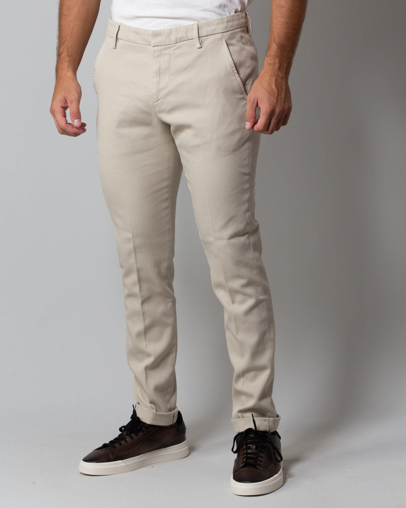 Pantaloni Gaubert in tricotina di cotone - DONDUP | Risvolto.com