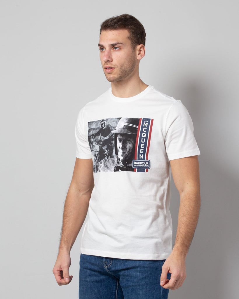 T-shirt Harris Steve McQueen - BARBOUR | Risvolto.com