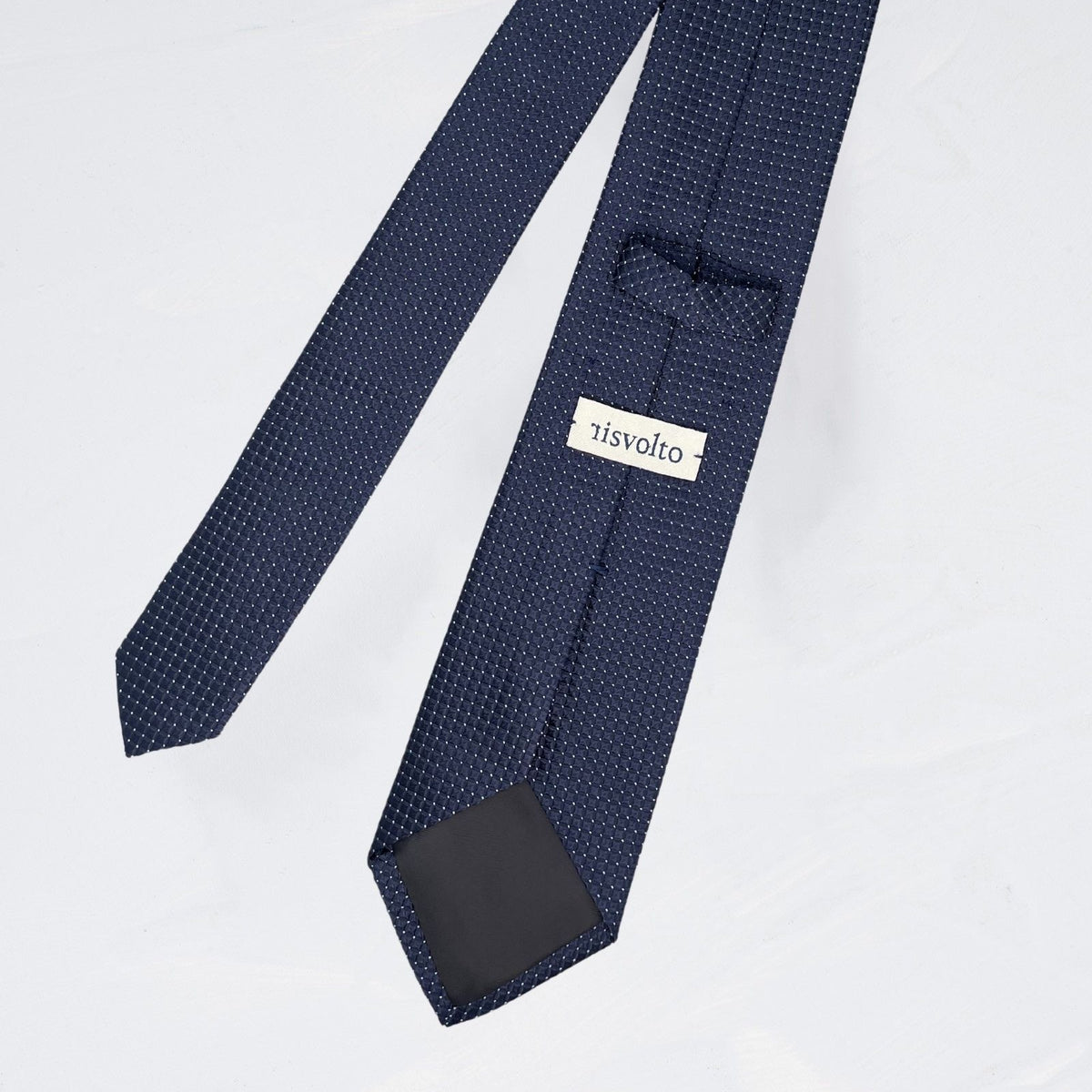 Cravatta In Seta/cotone/lino – Rigata - Bigi Cravatte - 8